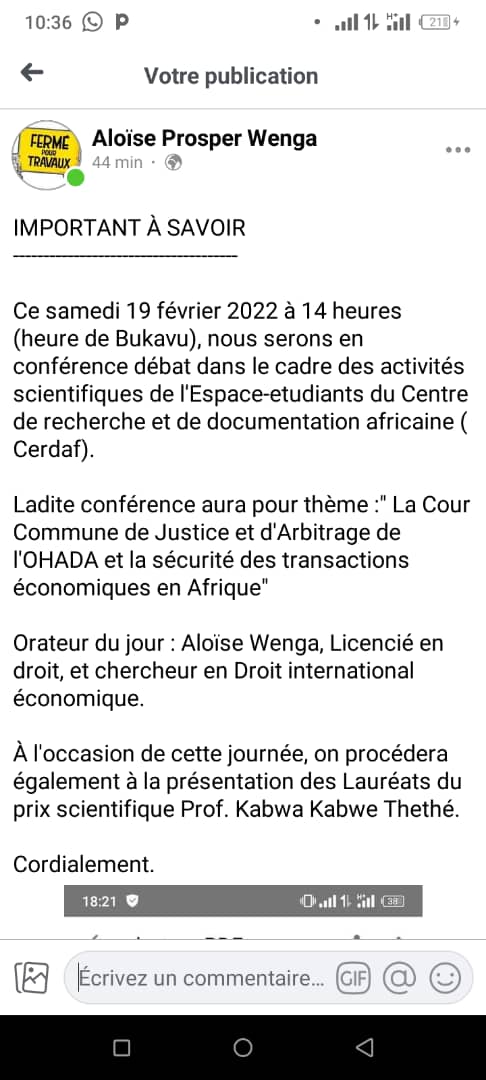 Retrouvons-nous ce samedi 19 février pour parler science