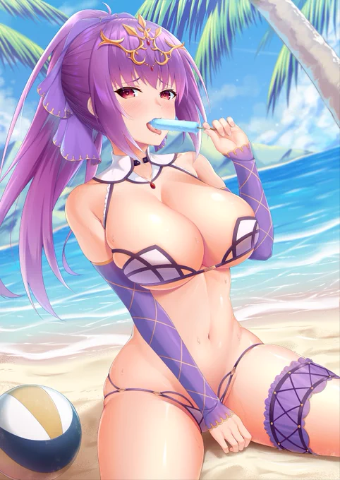#くそ寒いので水着絵を貼る
🩱👙 
