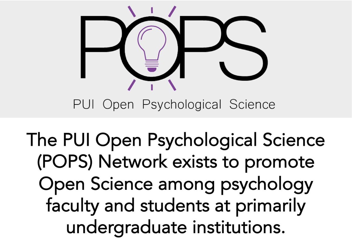 OpenPui's tweet image. We are holding an interest meeting at #SPSP2022 today (Friday Feb 18) at 3:30pm PST in Franciscan AB.  

Join members of the @SPSPnews PUI Committee and the POPS Network as we discuss how to advance Open Science initiatives at PUIs! Please share and retweet! #PsychTwitter