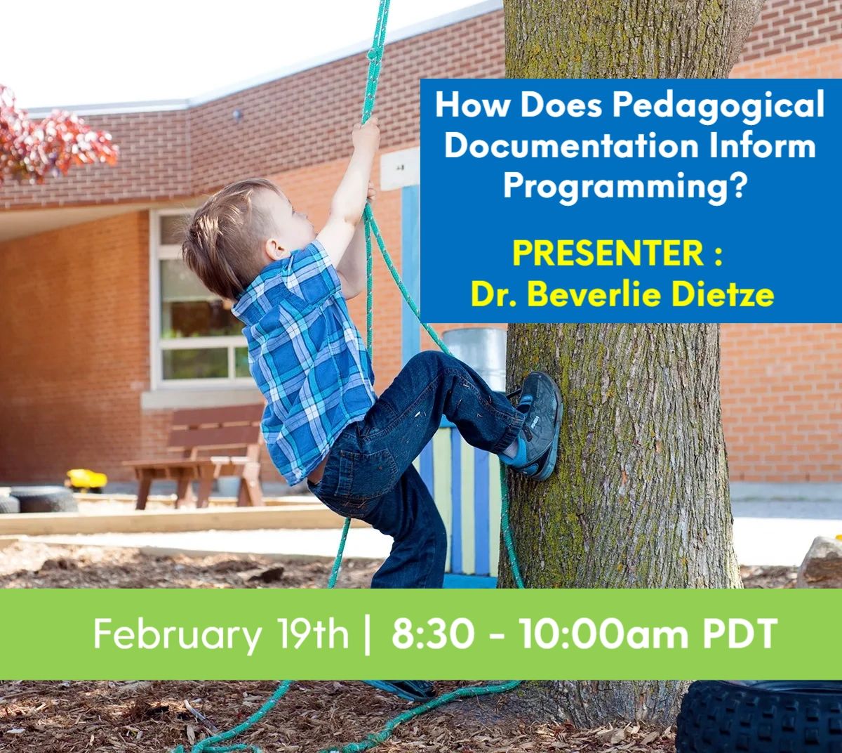 There is still time to register for How Does Pedagogical Documentation Inform Programming? Come see some examples of new ways to engage children in the process. To register go to playoutdoorsmagazine.ca