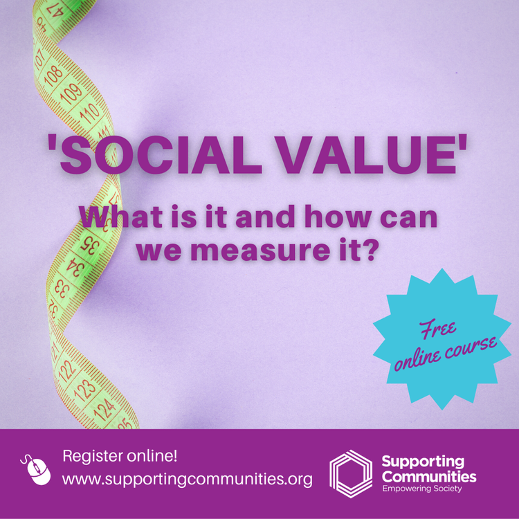 SuppCommunities's tweet photo. Next Friday, don't miss this session on #SocialValue and #ImpactMeasurement. 

We'll get past the jargon and learn about why it's so important to measure your work in a way that is useful for you, your funders, and your community.

Sign up: https://t.co/NDOrOkJckC https://t.co/Ho19uz8YXT