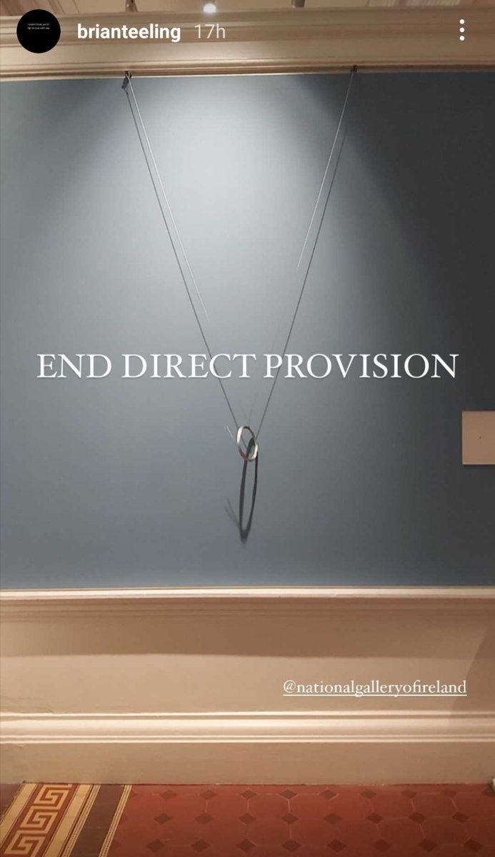LANKUM (@lankumdublin) on Twitter photo Massive respect to <a href="/brianteeling/">Brian Teeling</a> for removing his work from The National Gallery <a href="/NGIreland/">National Gallery of Ireland</a> over their new contract with the same catering company <a href="/Aramark/">Aramark Corporation</a> that profits from Direct Provision.
#EndDirectProvision
#EndDP Massive respect to <a href="/brianteeling/">Brian Teeling</a> for removing his work from The National Gallery <a href="/NGIreland/">National Gallery of Ireland</a> over their new contract with the same catering company <a href="/Aramark/">Aramark Corporation</a> that profits from Direct Provision.
#EndDirectProvision
#EndDP