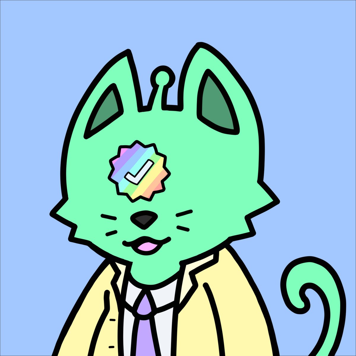 Couldn’t pass up on <a href="/CosmicCats_/">Cosmic Cats</a> 
Stoked on this community + artwork is 🔥🔥 #NFTs #cosmiccats
