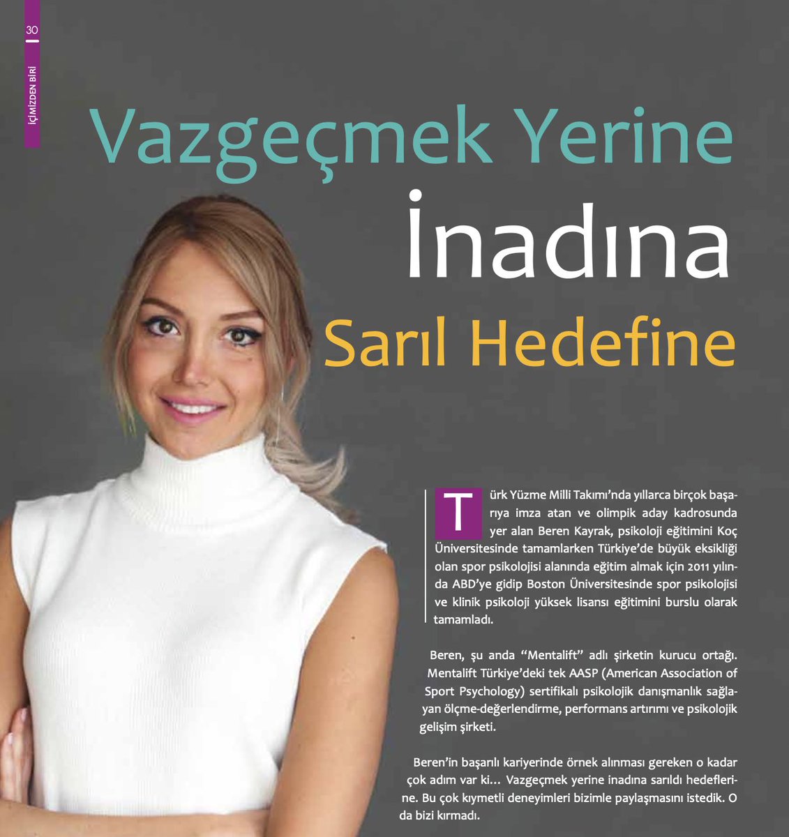 Mentalift kurucularımızdan Klinik Spor Psikoloğu Beren Kayrak Çetiner'in Işık Okulları'na vermiş olduğu röportaja aşağıdaki linkten ulaşabilirsiniz. Keyifli okumalar...

fmv.edu.tr/documents/kamp…