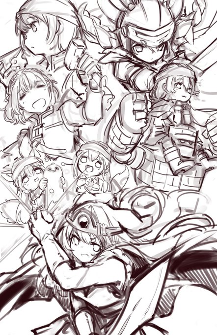 ホロメンクエストのらくがき 
