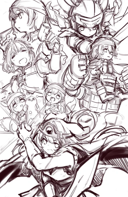 ホロメンクエストのらくがき 