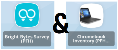 PFHS_Tech's tweet image. Students: We need you to please do BOTH the BrightBytes survey AND the Chromebook Inventory. Both links are in LCPS Go. Thanks for your help! @PFannouncements @PFHS_PTSO