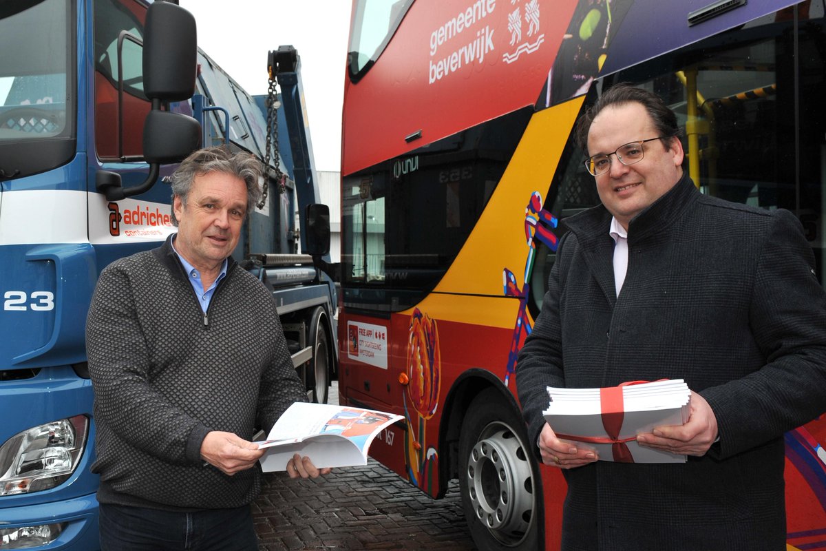 Beverwijk maakt promotie voor het bedrijventerrein. Alle ondernemers krijgen een gratis magazine met verhalen uit deze krant dlvr.it/SKD4xD