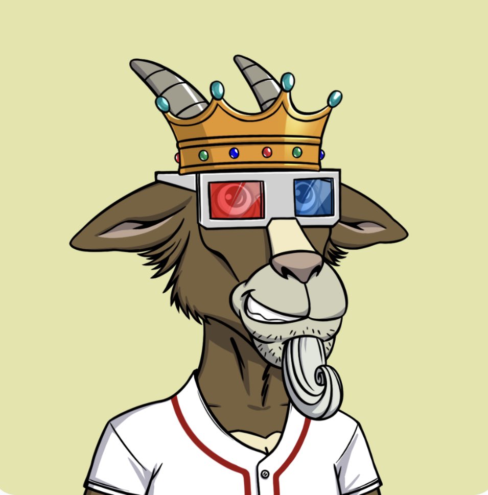 mhanono's tweet photo. Excited about new ways of expressing art through nfts and looking forward to meeting new people at @nftmoonfest, I just purchased this goat @goatlodge can't wait to see the kid goats #HOFGL 🐐 https://t.co/2PxBGUsiuo
