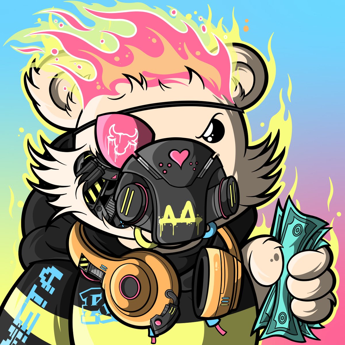 5 Rare Bears Whitelist giveaways! 🔥🐻 
To enter &amp; Have a chance to win, make sure to :

➜ Join Discord: discord.com/invite/rarebea……………………
➜ Follow our Twitter
➜ RT &amp; Like 
➜ Tag a friends

Result in 24 hours! #NFT