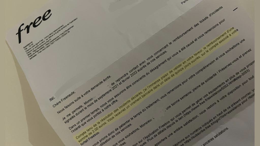 Aoudioslave's tweet photo. Merci @free ! 
5 jours sans internet, pendant la période ou le protocole sanitaire recommandait fortement le télétravail !
2 euros de remboursement et bien c’est un immense plaisir partagé ! 
#QueFaireAvec2Euros #free https://t.co/ZFfhpFXeYM