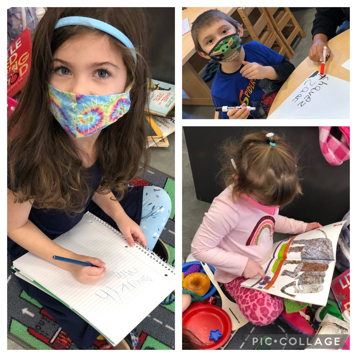 How do you know spring is on the way? One way we can tell at EECC is the growth 🌱 we always see this time of year. From writing to reading to opening our own applesauce, we are gaining independence! 👊 It’s a joy to hear kids say, “I can do this now!” 💚