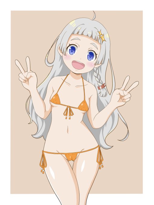 過去絵からコッショリ
 #くそ寒いので水着絵を貼る 