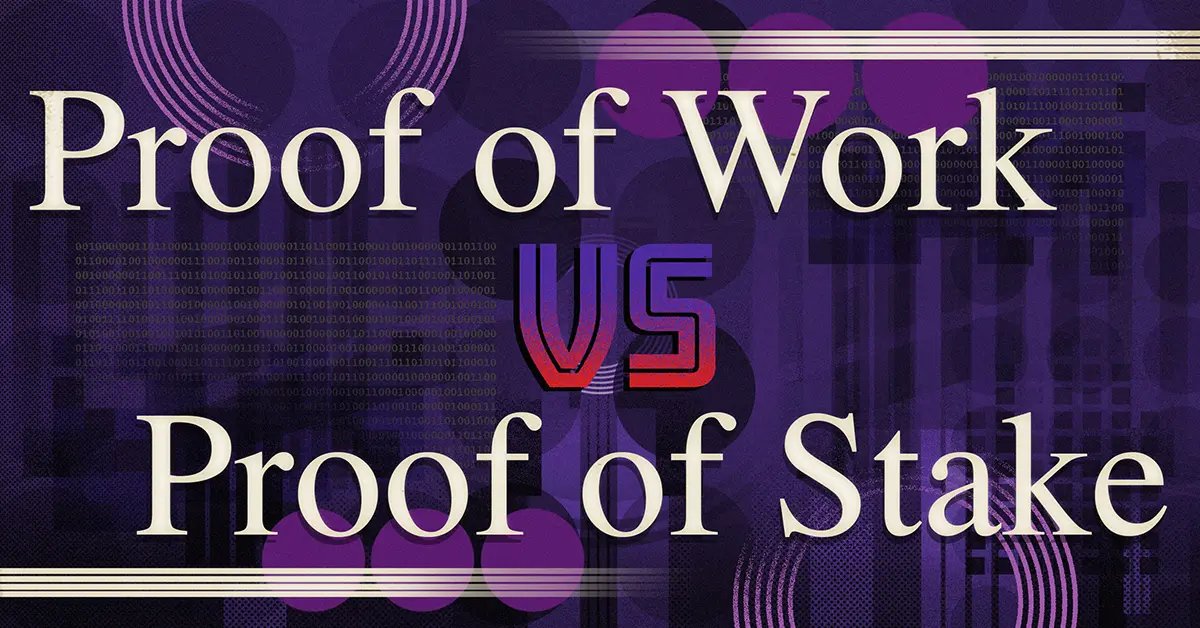 Blockworks's tweet photo. Proof of Work vs Proof of Stake.

Understand their differences, cons, and pros.

Guide by @Luke_Conway_ 

https://t.co/IDnAK6w5hQ https://t.co/yvAEkH51Or