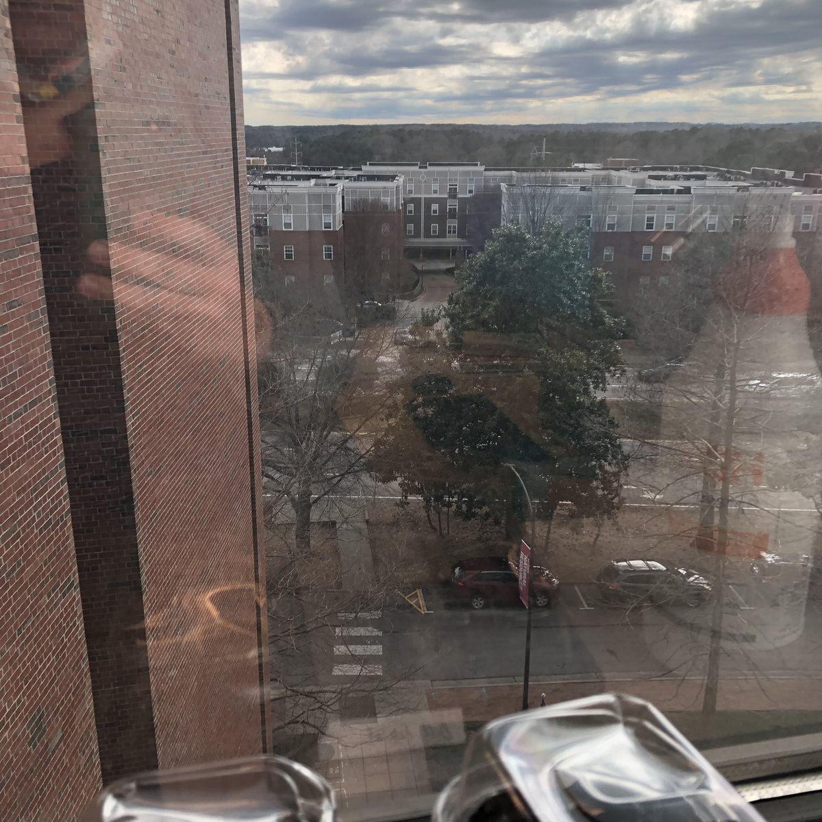 I don’t kid myself. The structure may be brick, but my office location is 💯ivory tower. #AcademicChatter