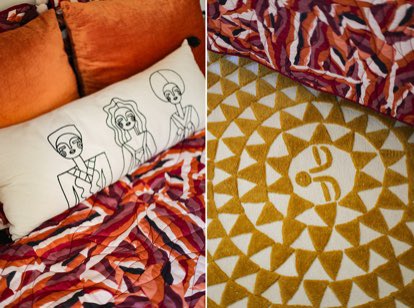 Check out some of our favorite pieces from our latest collection with <a href="/Target/">Target</a> on the blog today! blog.justinablakeney.com/2022/02/our-ju… hard not to smile looking at this rug!! 🌞🌞🌞 #jungalowxtarget