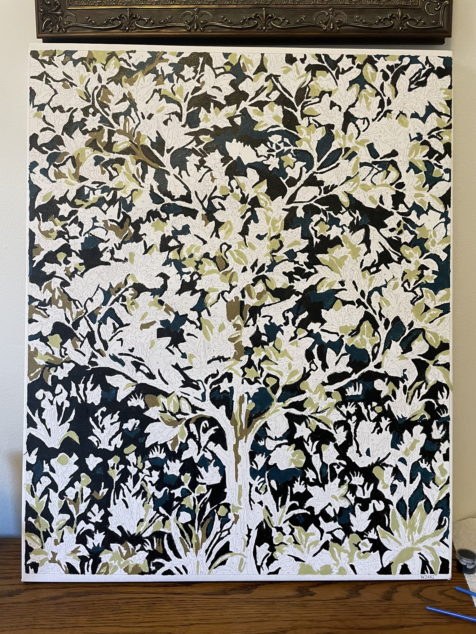 Tree of life william online morris paint by numbers