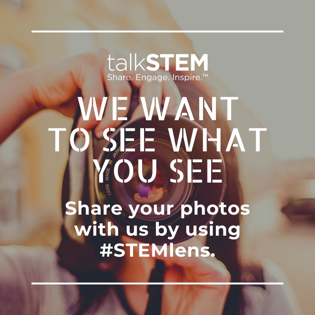 talkingSTEM's tweet photo. Have you shared your #STEMlens recently? Share your perspective of science, technology, engineering, art, and mathematics in your everyday life and tag talkSTEM!
#STEMperspective #STEM #talkSTEM https://t.co/iNi3HsmZ7m