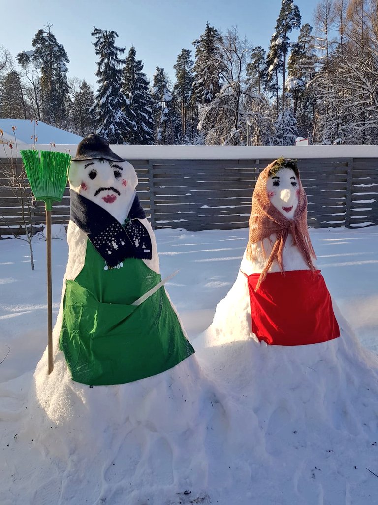 maosha's tweet photo. Трехмесячная зимняя снеговичная история подошла к концу. https://t.co/xMjnfeR2sa