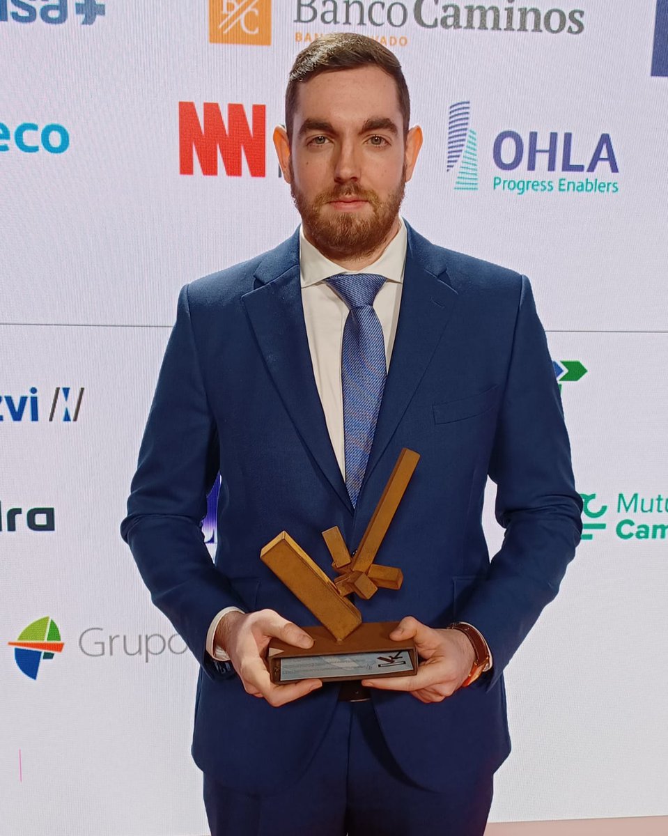 Un honor haber recibido el Premio al mejor trabajo periodístico sobre el sector en la última edición de los #PremiosCaminosMadrid.

¡Muchas gracias al Jurado y a <a href="/caminosmadrid/">Ing. Caminos Madrid</a>!