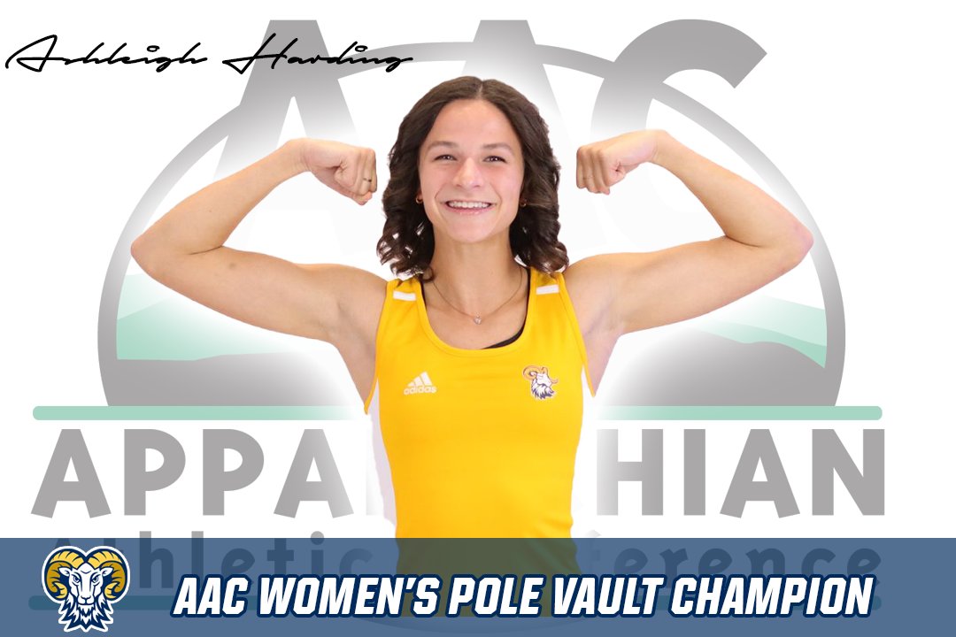 🚨 AAC CHAMPION ALERT🚨

<a href="/CIURAMSXCTF/">CIU XC and Track & Field</a> sweeps the pole vault as Ashleigh Harding wins her first <a href="/AACsports/">AAC Sports</a> Indoor Track &amp; Field Women's Pole Vault Championship! #ChargeOn