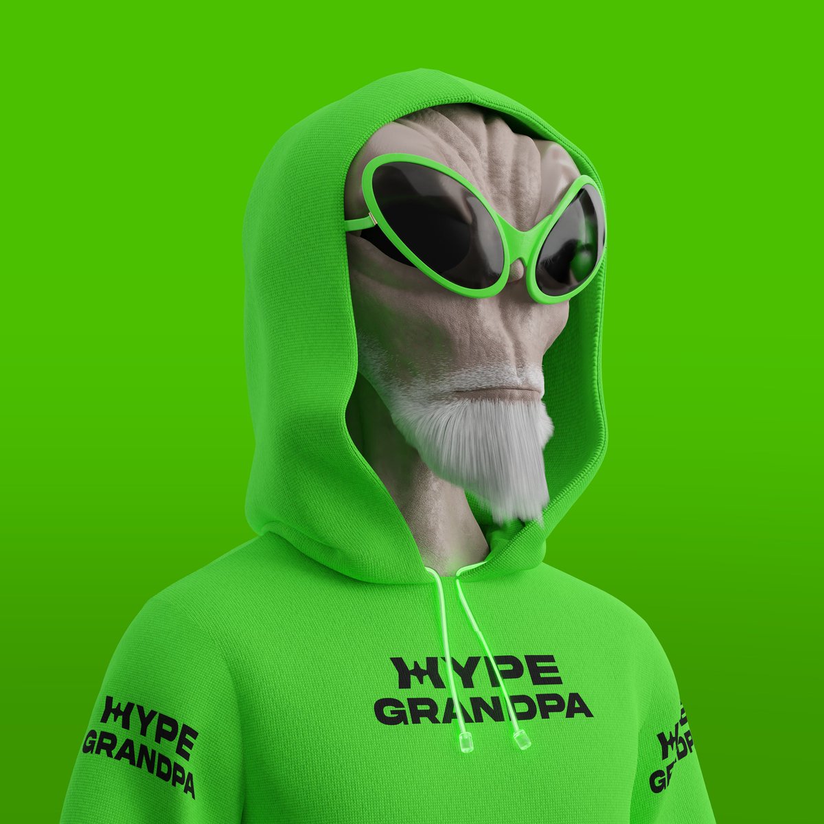 HYPE ALIENS will be divided into different age groups and here is our Grandpa!👴

Wanna be OG on our Discord? RT this 🔥

#NFTCommunity #NFTdrop #NFTartist #nftcollector #NFT