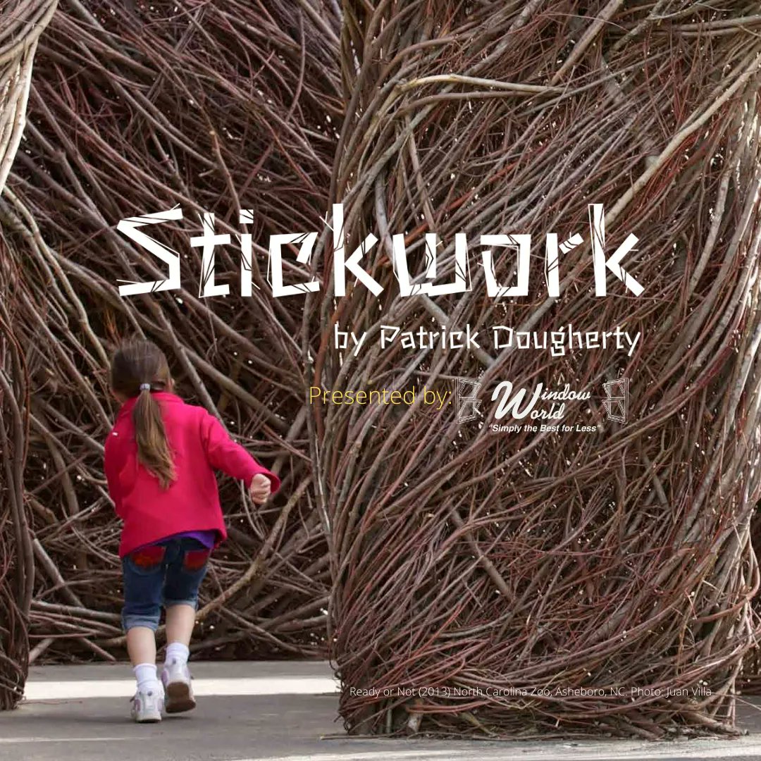 hsvgarden's tweet image. Morning Blend host Dorrie Nutt chats with Sue Wagner of the Huntsville Botanical Garden about "Stickwork" a portal to another world that opens March 4th.
buff.ly/3HXUXda
#hsvgarden #wlrh #stickwork #garden