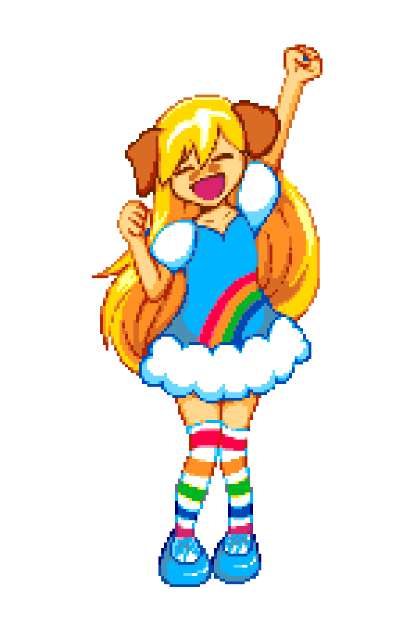 Also commissioned a wonderful and cute pixel piece from <a href="/TheRealPoloBlue/">PoloBlue (COMMS OPEN)</a> ☺️❣️ the colors really pop! also #NewProfilePic