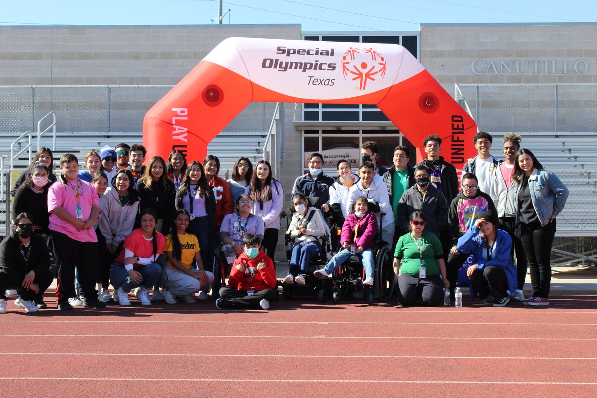 CanutilloISD's tweet photo. Canutillo family, friends, and fans support Team Canutillo Special Olympics! Our team is bound for the Track and Field Summer Special Olympics. Special Olympians show the world that every person counts and that every person can be exceptional. Donate at https://t.co/sNwP3w1mp8 https://t.co/av6YaoK3DD