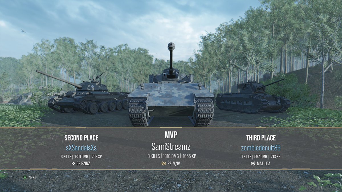 SamiStreamz's tweet photo. Sooo… whilst working towards my Medium Mastery III challenge this happened… 😂 was one of those games where I had to step up bravely with my A-game to turn the battle around or we would have lost @WoTConsole #MedalsGalore #Pascucci #Devestator #RadleyWalters #Arsonist #TopGun https://t.co/JD8bHNxY4x
