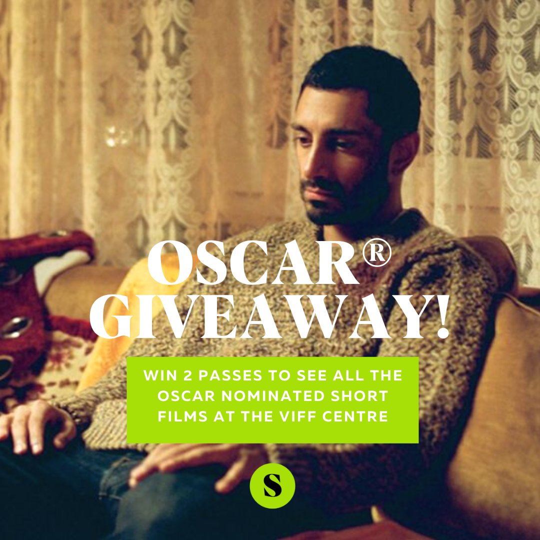 Stir Vancouver (@stir_vancouver) on Twitter photo Oscar Giveaway! Win 2 passes to see all the Oscar Nominated Short Films at the #VIFFCentre.
<a href="/VIFFest/">Vancouver International Film Festival</a> is screening the Best Short Film nominees from FEB 25: goviff.org/2022-oscar-sho…
To enter
1) Follow @StirVancouver & <a href="/VIFFest/">Vancouver International Film Festival</a>
2) Retweet this
#OscarShorts #OscarNoms #Oscars2022 Oscar Giveaway! Win 2 passes to see all the Oscar Nominated Short Films at the #VIFFCentre.
<a href="/VIFFest/">Vancouver International Film Festival</a> is screening the Best Short Film nominees from FEB 25: goviff.org/2022-oscar-sho…
To enter
1) Follow @StirVancouver & <a href="/VIFFest/">Vancouver International Film Festival</a>
2) Retweet this
#OscarShorts #OscarNoms #Oscars2022