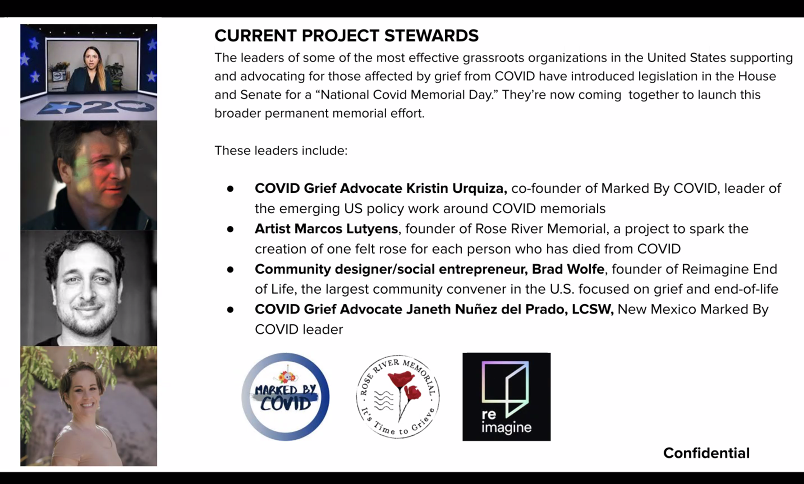 ltxvoces's tweet photo. #LatinxTaskForce: So excited to hear from @MarkedByCovid about their amazing work around creating permanent COVID memorials around the country & https://t.co/UcUCcaqmtU.
❤️Thank you @kdurquiza & Christine for a beautiful, inspiring presentation! #Storytelling #COVID19 #Familia https://t.co/9ckedt0j0z