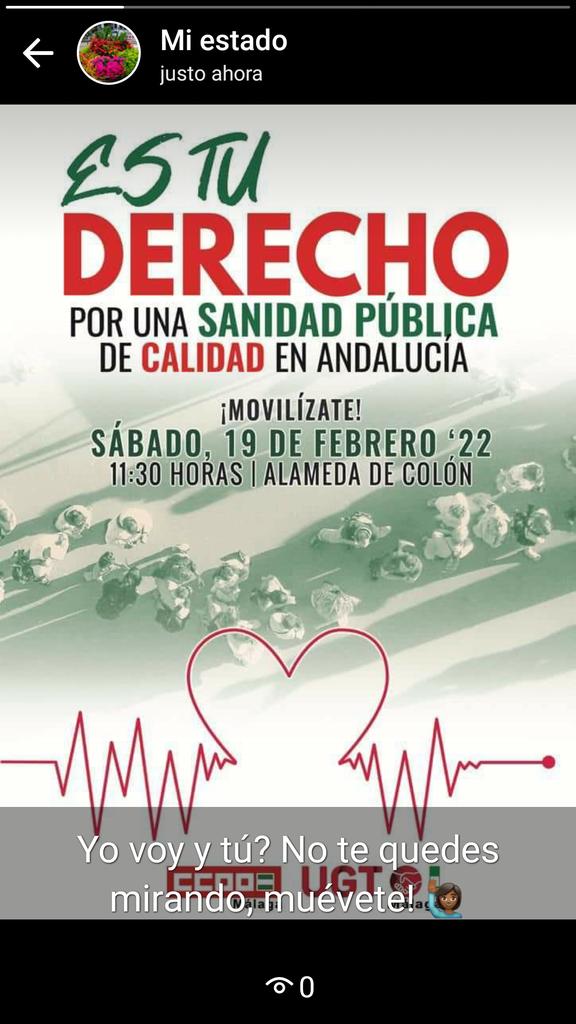 Málaga se moviliza mañana! Vente, la sanidad es para todxs!