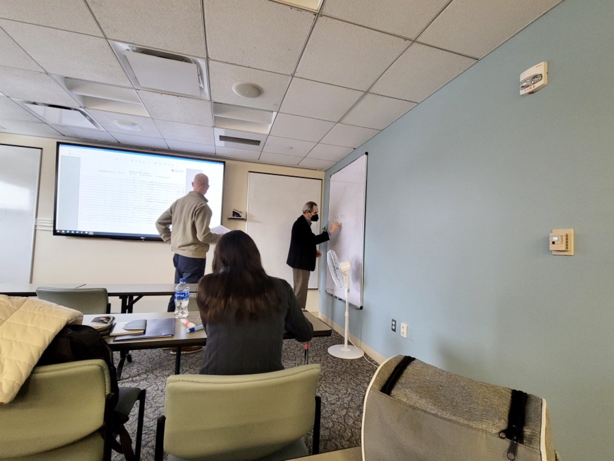CwruEpilepsy's tweet photo. That’s a wrap for Week 3 of the EEG/Epilepsy course. This week is taught by the master himself Prof. Lüders. His focus is on seizure semiology, 4-dimensional epilepsy classification and of course EEG principles #NeuroTwitter #EEG #Epilepsy #Neurology #MedEd #NeurologyRF https://t.co/iW3JikIZ63