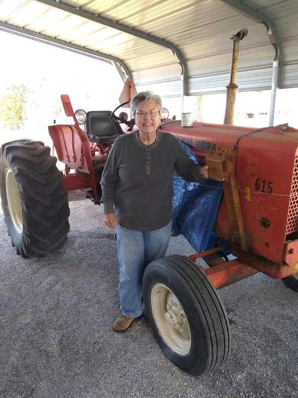 prattcc's tweet photo. Today's #PCCFridayFeature is Julie Irvin. She was able to diagnose her own tractor and get it running with what she learned in the Ag Power program. She even recruited her grandson to enroll in classes with her! Read more: https://t.co/7eIQW6St9J  #AgPower https://t.co/NJRljGXggn