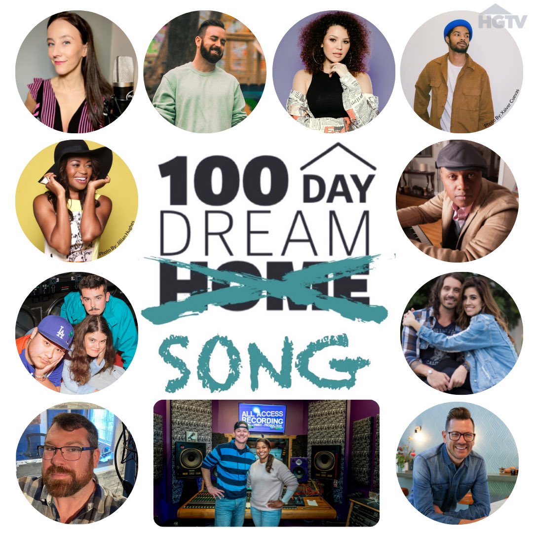 Big news! I’m excited to announce that <a href="/hgtv/">HGTV</a> asked me to write an original theme song for their show, 100 Day Dream Home! I, along w/9 other creators, have each written a theme song to premiere with one episode this season. Season starts Feb21st! @MrBreaKinGround  @mikamakesmoves