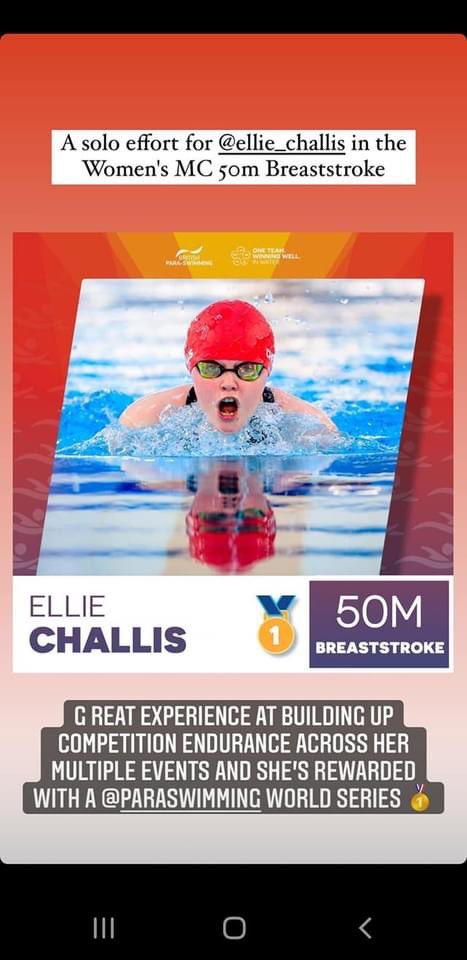 Great effort from Ellie Challis. It’s always great to see ex-students achieving a remarkable life. #Remarkable