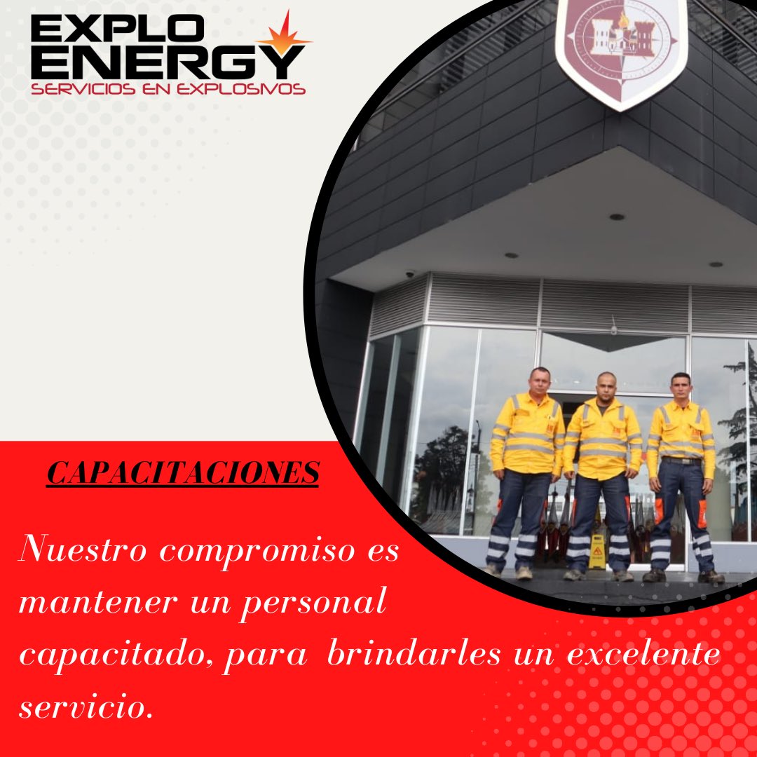 exploenergy's tweet image. Mantenemos en constantes capacitaciones a nuestro personal, porque nuestro compromiso es poderles brindar un excelente servicio con personal idóneo y calificado. 

Nos consigues en exploenergy.co 
📞Contacto: 321 5037097