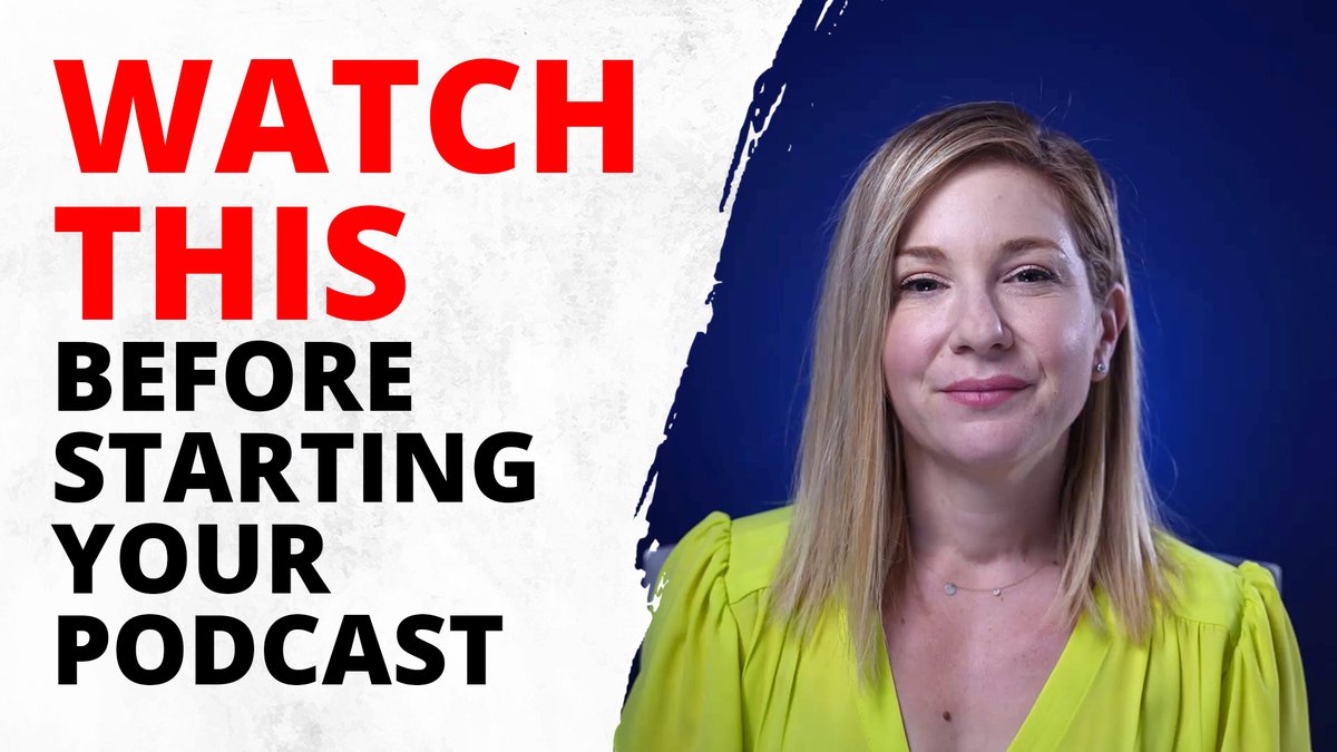 Here are three tips for starting a podcast and keeping it successful.

1. Make it sustainable 
2. Make it conversational 
3. Don’t let your guest run on 

Watch this video: youtu.be/8OA3x-MgdqU

#beyourownboss #entrepreneurship #sustainable #podcast