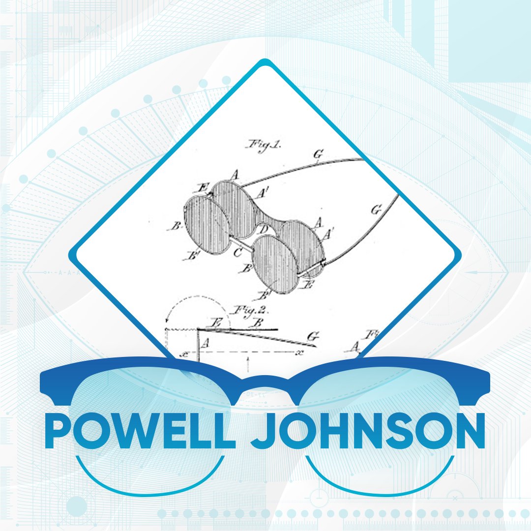 Today, we’d like to acknowledge Black Inventor, Powell Johnson, who invented Eye Protectors which reduced glare and improved eye-protection for firemen and others often exposed to intense light, as well as those with weak eyesight! #Visionaries #BlackHistoryMonth