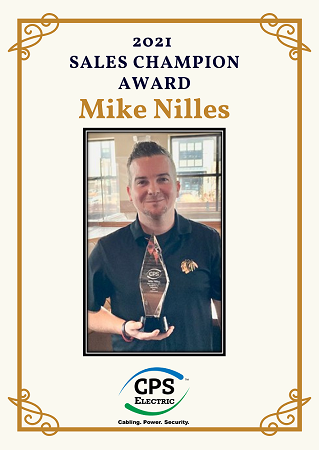 It's #featurefriday &amp; we our proud to recognize our Senior Account Manager Michael Nilles for his outstanding #sales performance in 2021. #Thankyou Mike for your dedication to our #team. Congratulations!
#topseller #success #cabling #power #security 4cps.com