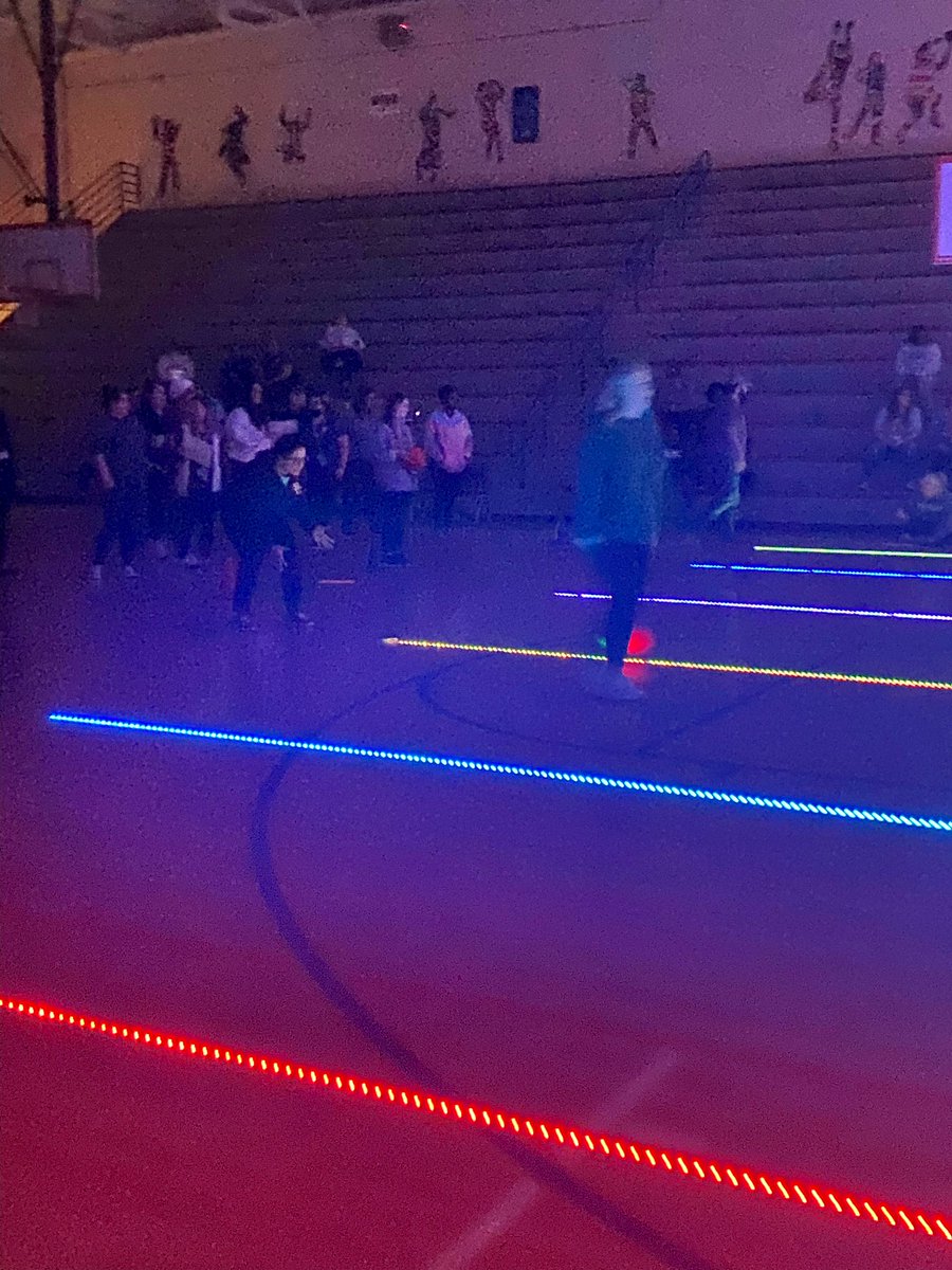 TweetDCS_SIS's tweet image. This staff has worked hard. Adding some cosmic bowling 🎳 to today’s PD! 💙🧡 #TeamDCS #MakingItMatter