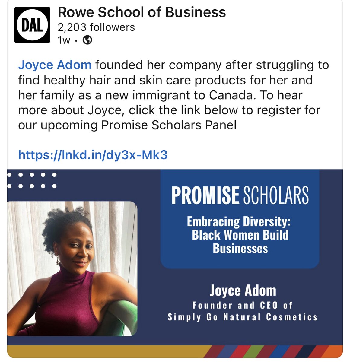 Support young entrepreneurs.. Another speaking engagement as a panelist at one of the best Universities in Nova Scotia. 
:
Register at eventbrite.ca 🤙
:
#business #students #entrepreneurship #diversity #coaching