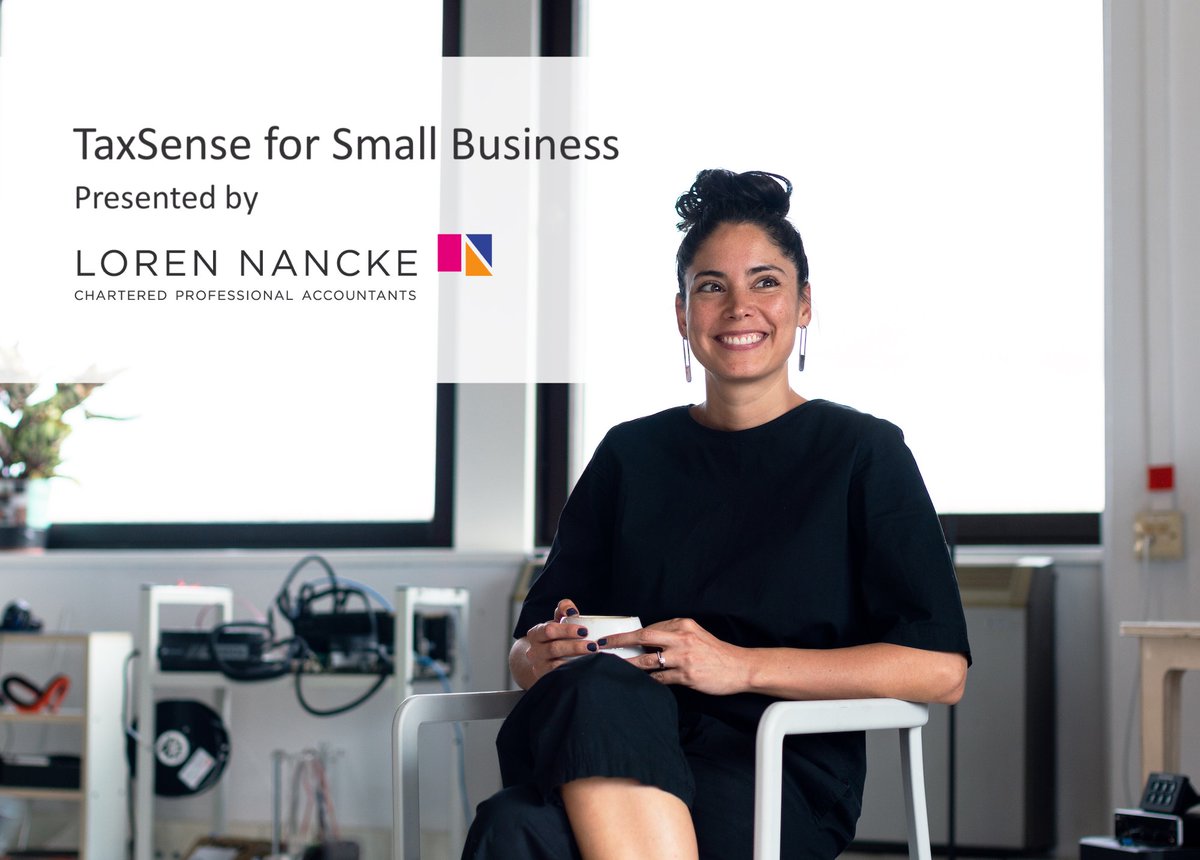 lorennancke's tweet image. 💻📚 Less than a week until @SmallBusinessBC's next TaxSense for Small Business webinar, presented by a member of our team! Register now to secure your spot: ow.ly/rcTe50HWcfV