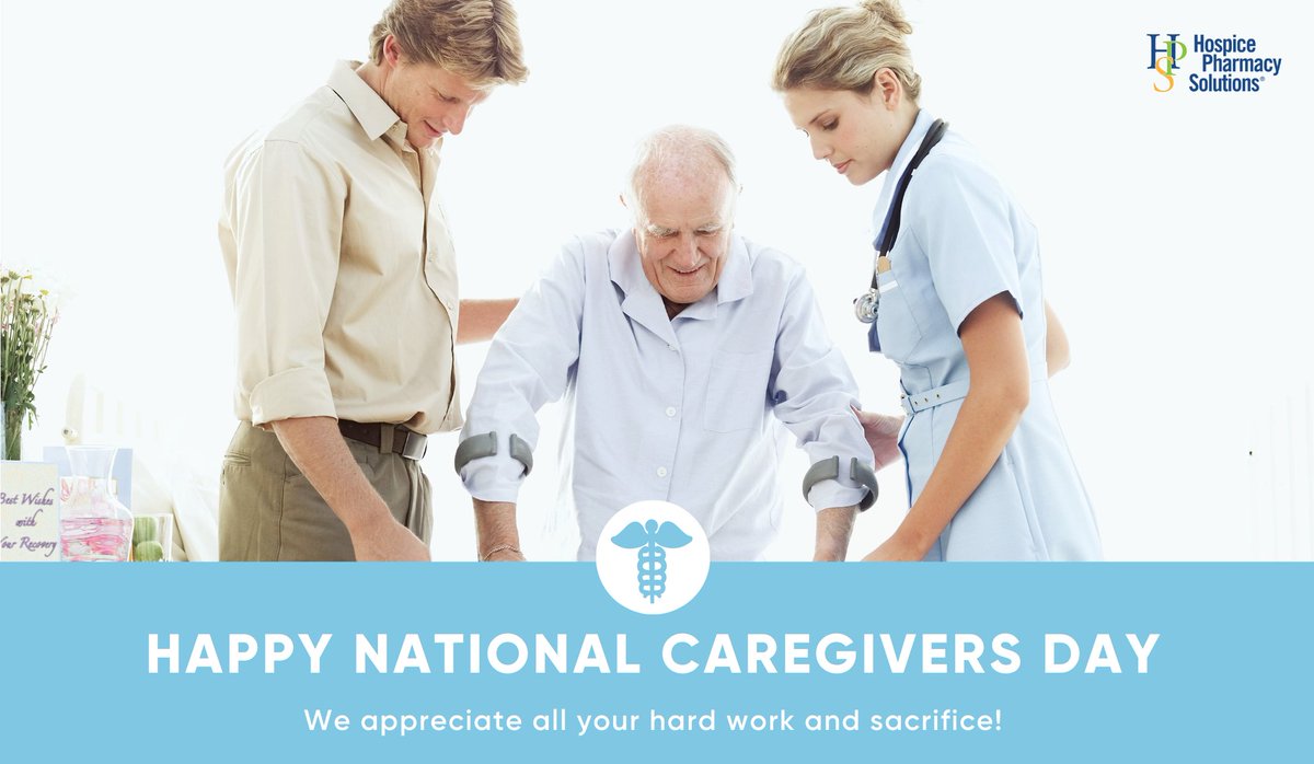 Today is #NationalCaregiversDay! This day is dedicated to the health care professionals that provide long-term and hospice care to their patients. HPS wants to say thank you for providing vital services and quality care to patients and their family members every day.

#HPS