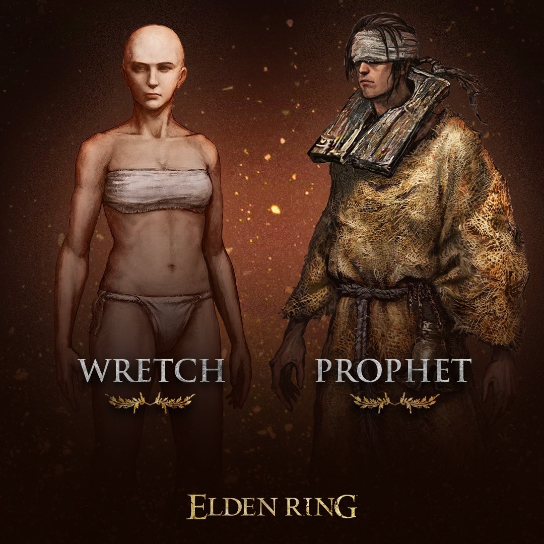 Wretch and Prophet in #ELDENRING