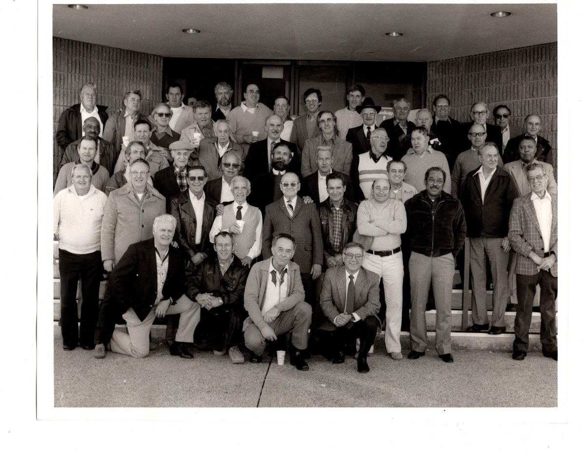 bac1mvd's tweet image. Time for another #FlashBAC Friday! 

Today's photo is of our Old Timers from March 3, 1984, showing off some impressive facial hair! 

If you know any of the #BAC1MVD members in this image, please reach out to help us identify them.