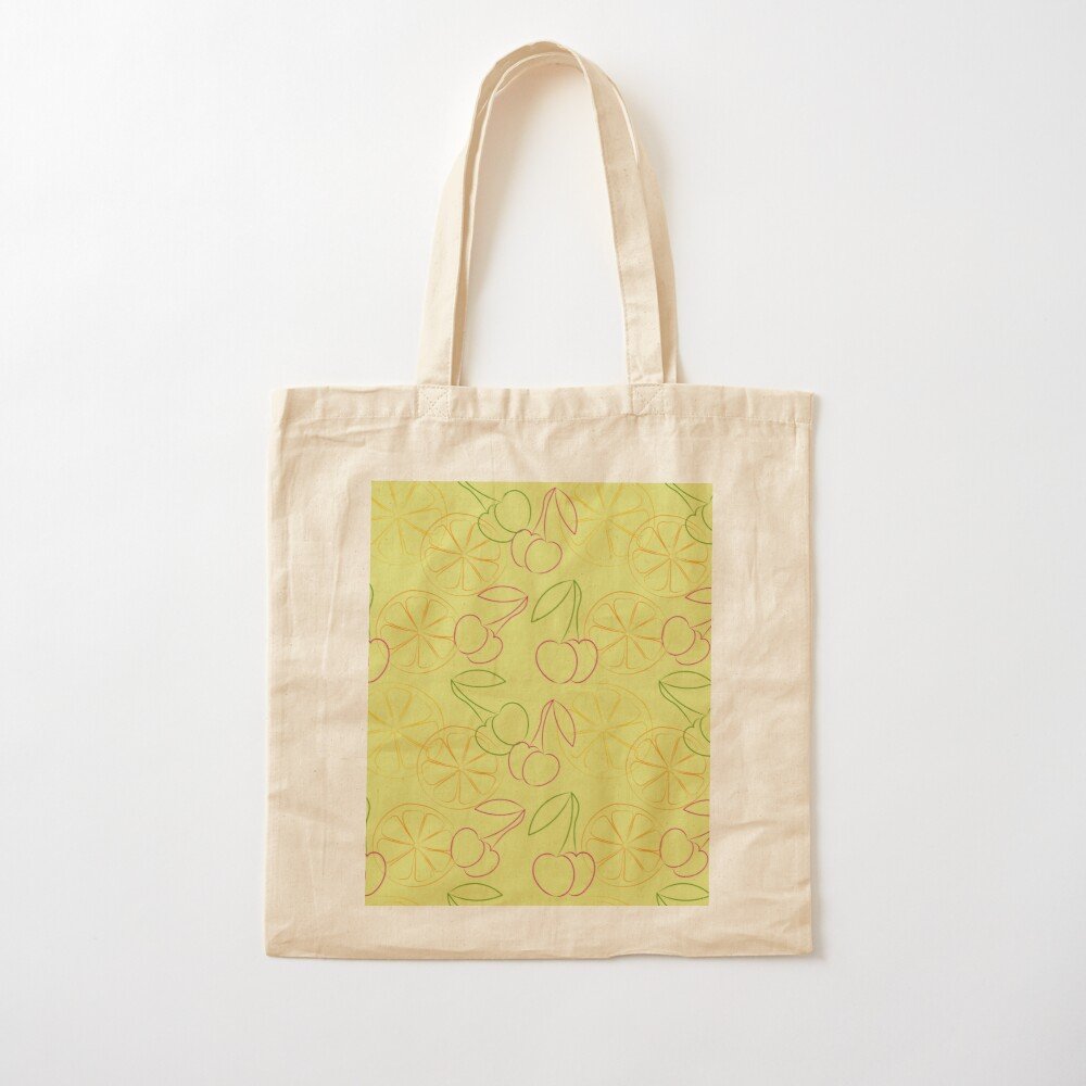 🍒🍋#lemonprint #lemonpattern #cherrypattern #cherryprint #citruslove #lemon
#totebagkanvas #totebagmotif #totebagstyle
 Get my art printed on awesome products. Support me at Redbubble #RBandME:  redbubble.com/i/tote-bag/Out… #findyourthing #redbubble