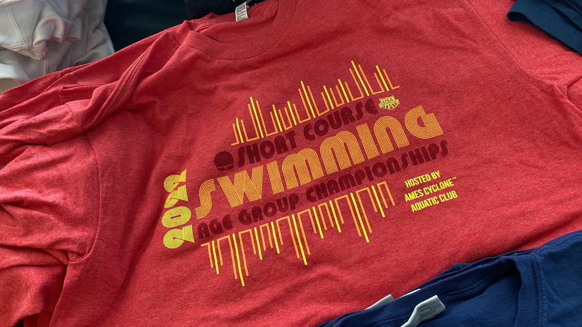 ELSMORESWIMDSM's tweet photo. Iowa Age Group State this weekend @DsmyMarlins home pool. Pick up your event shirts plus all things swimming. Cheers to @swimacac for hosting us💦✨ https://t.co/yBLYBGHsCK