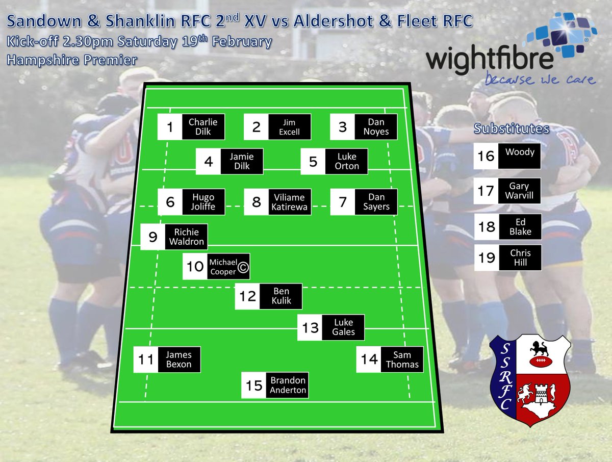 SSRFC's tweet image. 🚨 𝐒𝐪𝐮𝐚𝐝 𝐀𝐧𝐧𝐨𝐮𝐧𝐜𝐞𝐦𝐞𝐧𝐭 🚨

Here are your Sandown &amp;amp; Shanklin squads for tomorrows fixtures welcoming visitors @havantrfc  Dolphins and @AFRFU  to the Fairway Ground

The Clubhouse open from 1.00pm, with both kick-offs set for 2.30pm 🔛

#hurricanes #hurriesway